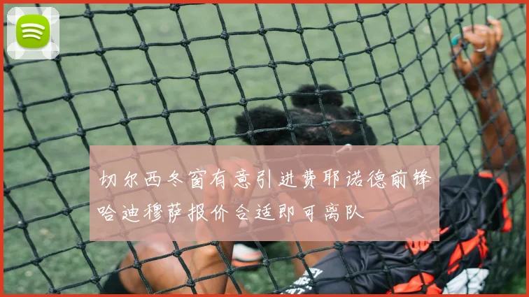 切尔西冬窗有意引进费耶诺德前锋哈迪穆萨报价合适即可离队